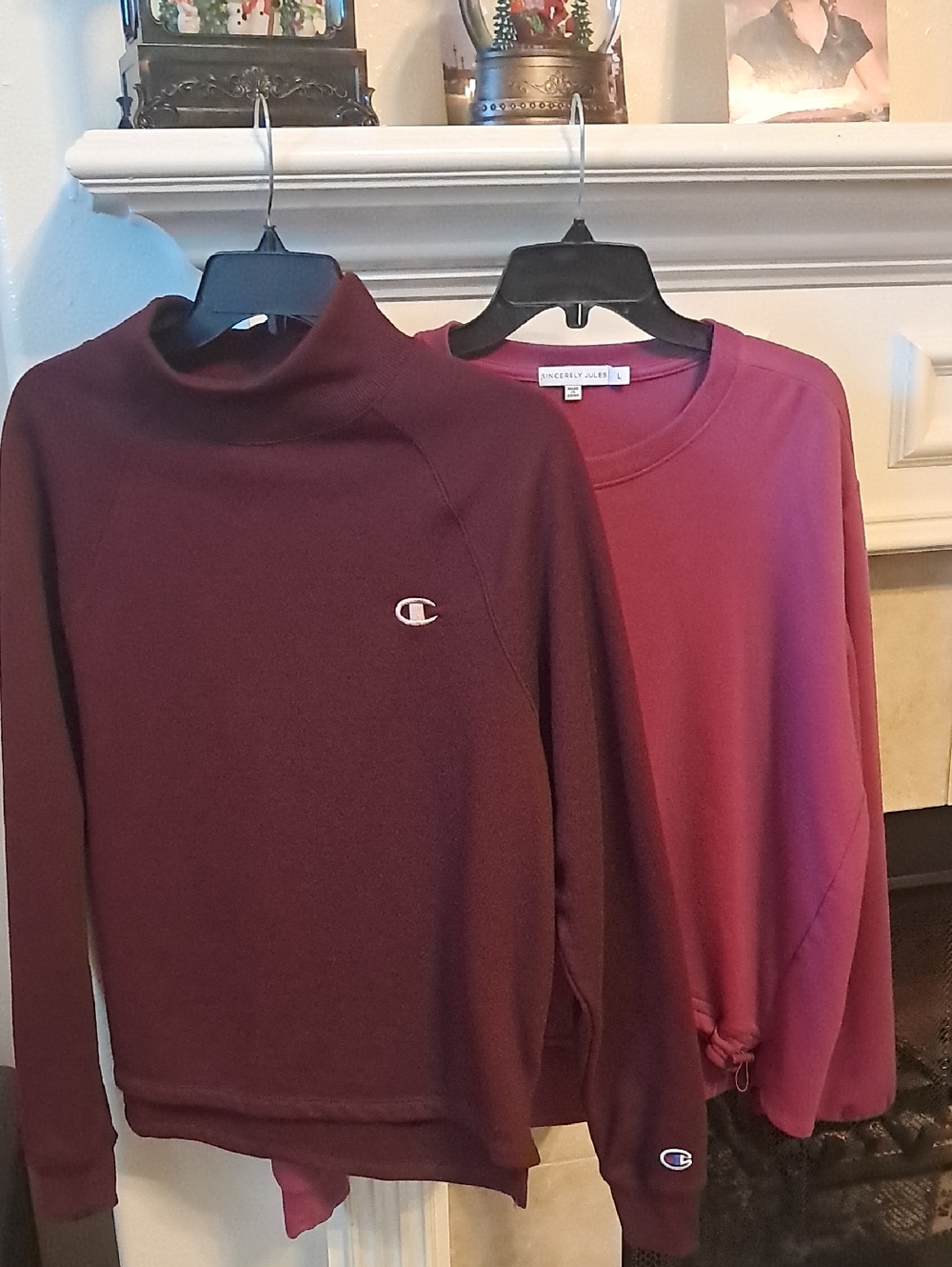 Two Large Sweatshirts